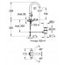 GROHE jednootworowa bateria umywalkowa, DN 15, 21034000
